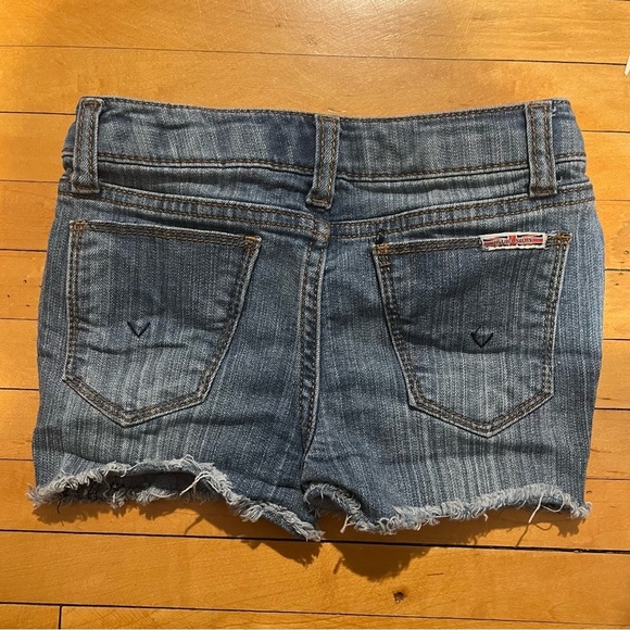 Little Girl Hudson Denim Shorts - Picture 2 of 3